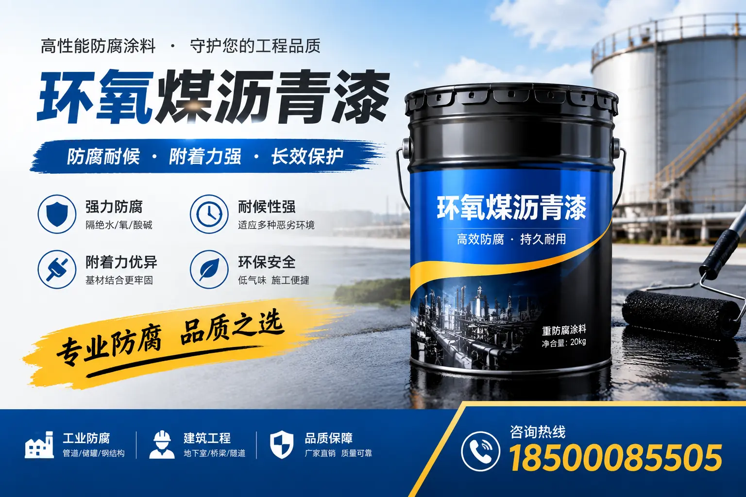 如何选择适合的环氧煤沥青漆?曲靖市场选型指南